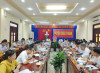 UBND huyện Châu Thành họp đánh giá tình hình thực hiện kế hoạch kinh tế - xã hội, quốc phòng – an ninh năm 2023