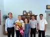 Châu Thành: Trao huy hiệu 50 và 40 năm tuổi đảng cho 2 đảng viên
