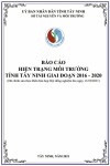 Sở Tài nguyên và Môi trường: Công bố Báo cáo Hiện trạng môi trường  tỉnh Tây Ninh giai đoạn 2016 - 2020