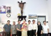 Bí thư Huyện ủy Châu Thành Nguyễn Thành Tiễn: Thăm, tặng quà các giáo xứ nhân dịp lễ Noel năm 2022