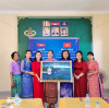 Hội LHPN huyện Châu Thành: Tổ chức giao lưu văn hoá, văn nghệ và tặng quà tại huyện Svay Teab, tỉnh Svay Rieng, Vương quốc Campuchia
