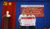 Agribank chi nhánh huyện Châu Thành, Tây Ninh:Trao tặng 70 phần quà tết cho người nghèo