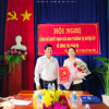 Châu Thành: Trao Quyết định chuẩn y bổ sung Bí thư Đảng uỷ xã Long Vĩnh