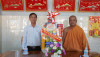Châu Thành:Thăm các cơ sở tôn giáo trên địa bàn nhân lễ Phật đản