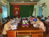 Hội đồng nhân dân xã Thành Long giám sát kết quả giải quyết thủ tục hành chính