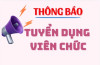 THÔNG BÁO: Tuyển dụng viên chức Trung tâm Phát triển quỹ đất  huyện Châu Thành năm 2024