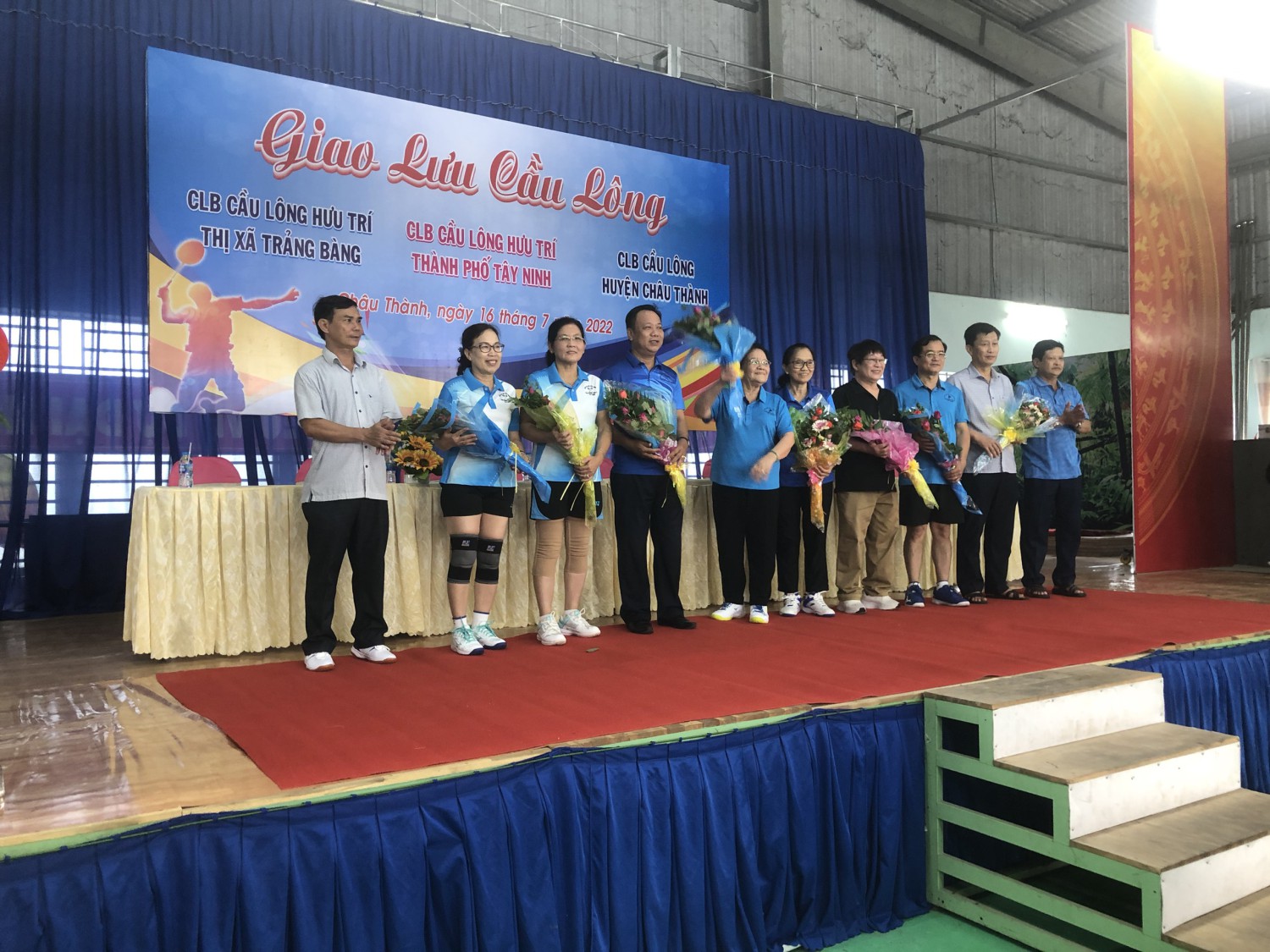 Châu Thành: Tổ chức giao lưu Câu lạc bộ Cầu lông huyện Châu Thành, Thành phố Tây Ninh và Thị xã Trảng Bàng