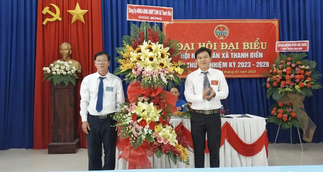 Hội Nông dân xã Thanh Điền tổ chức Đại hội đại biểu lần thứ XII, nhiệm kỳ 2023-2028
