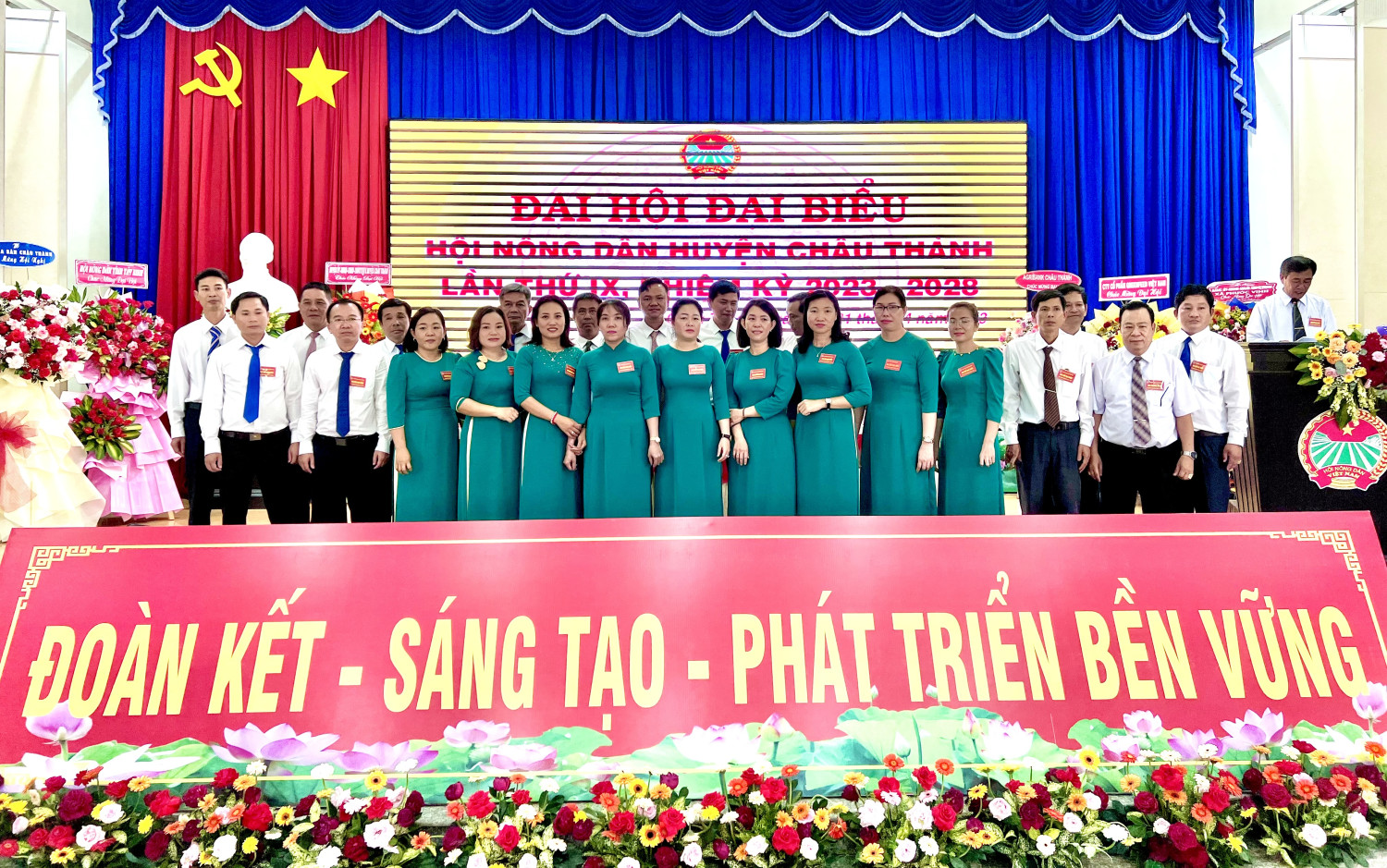 BCH Hội nông dân huyện Châu Thành khóa IX, nhiệm kỳ 2023-2028