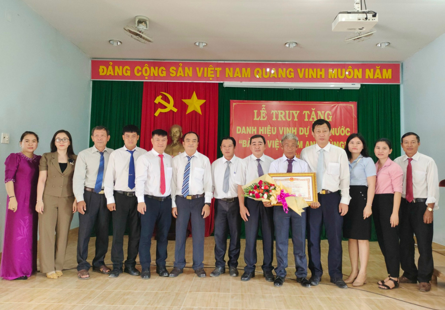 Châu Thành: Truy tặng Danh hiệu vinh dự Nhà nước Bà Mẹ Việt Nam Anh hùng