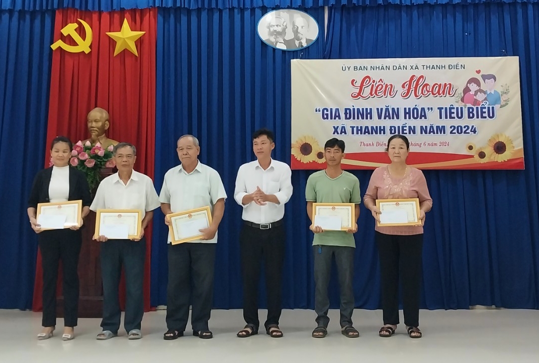 Thanh Điền: Tổ chức Liên hoan Gia đình văn hoá tiêu biểu năm 2024