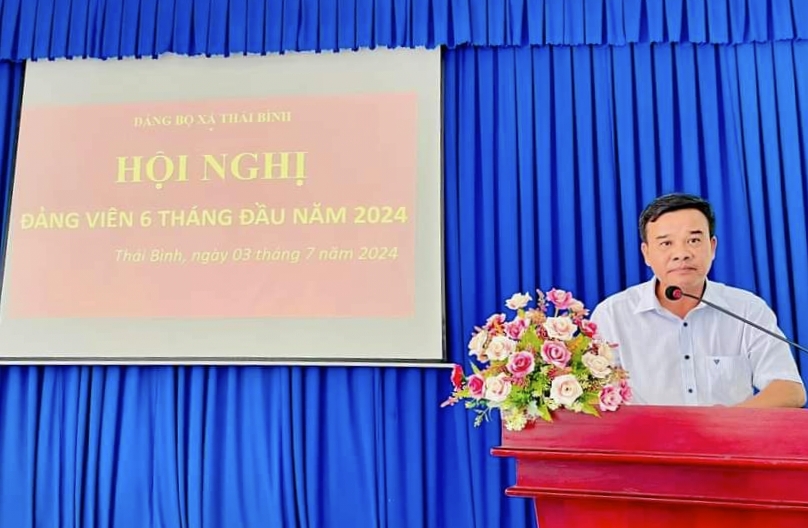 Thái Bình: Tổ chức Hội nghị đảng viên 6 tháng đầu năm 2024