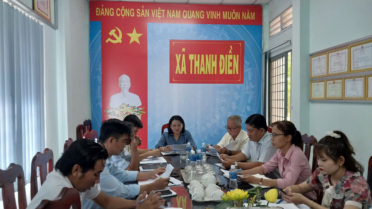 Thanh Điền: HĐND xã tổ chức phiên giải trình tại phiên họp Thường trực HĐND năm 2024