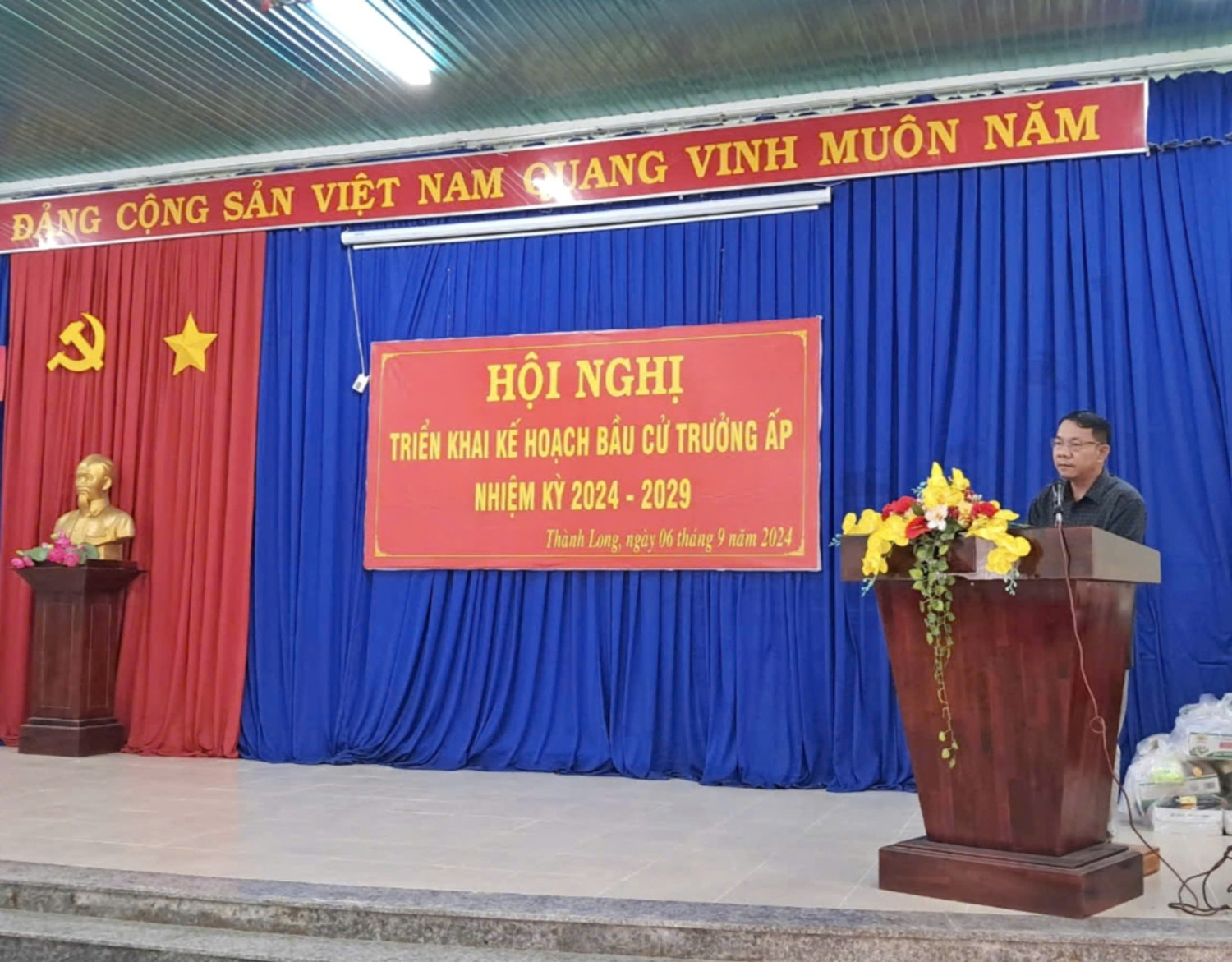 Thành Long: Triển khai Kế hoạch bầu cử Trưởng ấp nhiệm kỳ 2024-2029