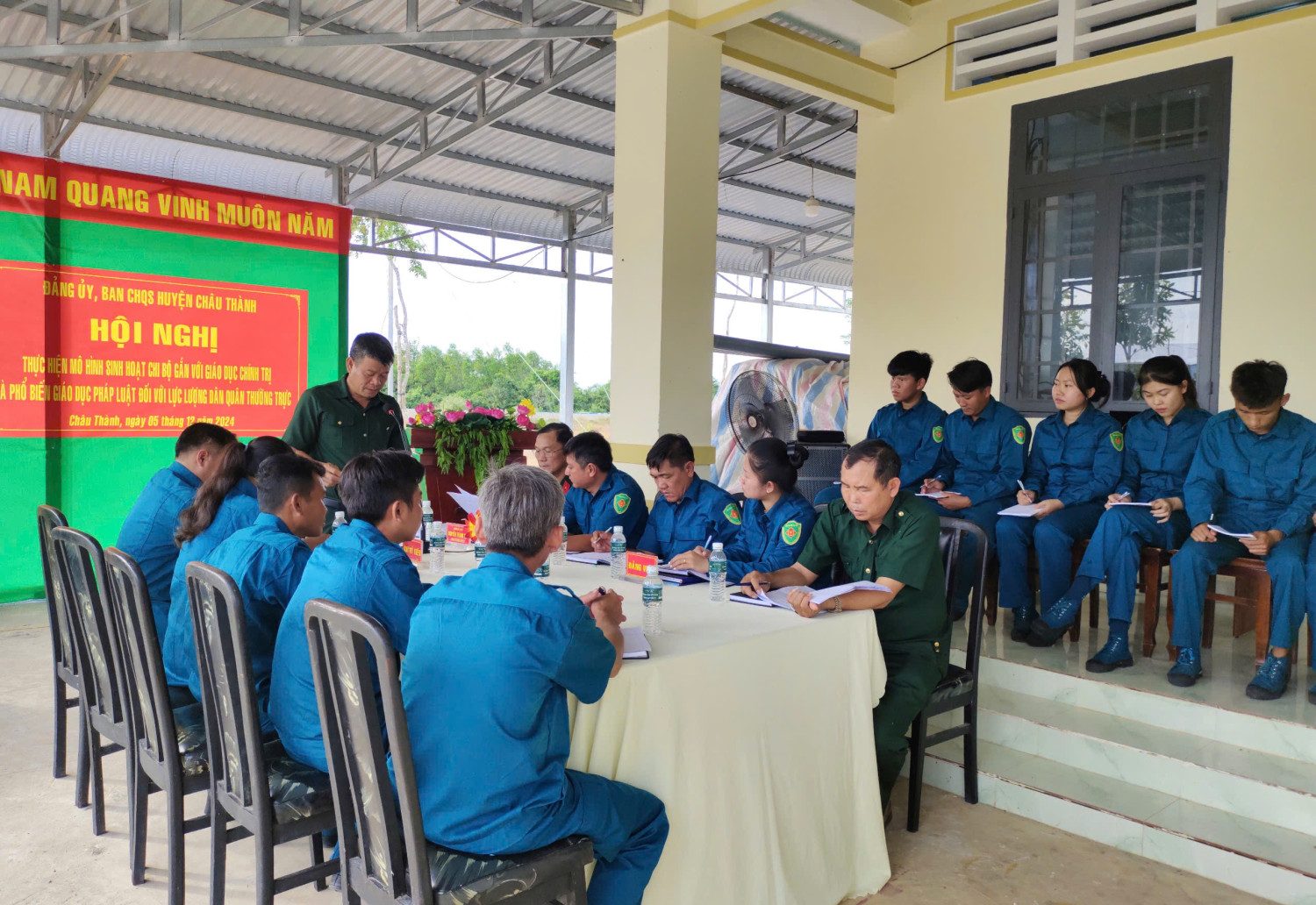 Châu Thành:  Thực hiện mô hình sinh hoạt Chi bộ gắn với giáo dục chính trị và phổ biến giáo dục pháp luật