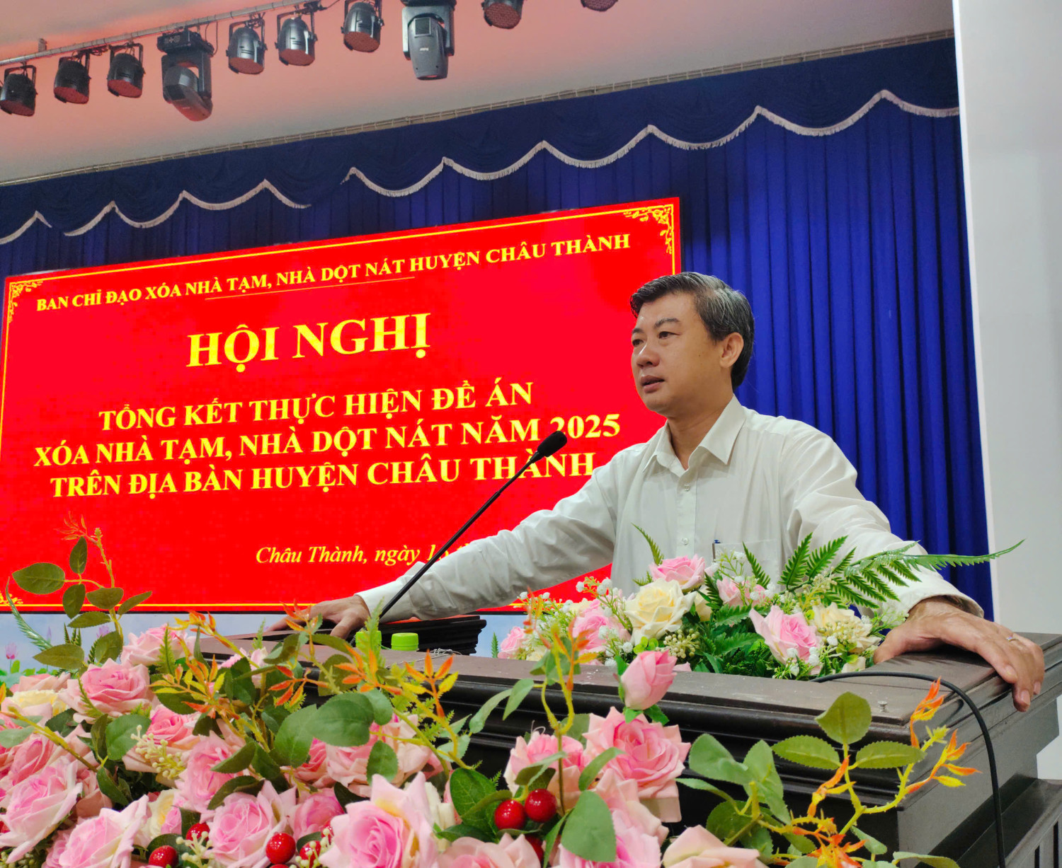 Châu Thành: Tổng kết đề án xóa nhà tạm, dột nát