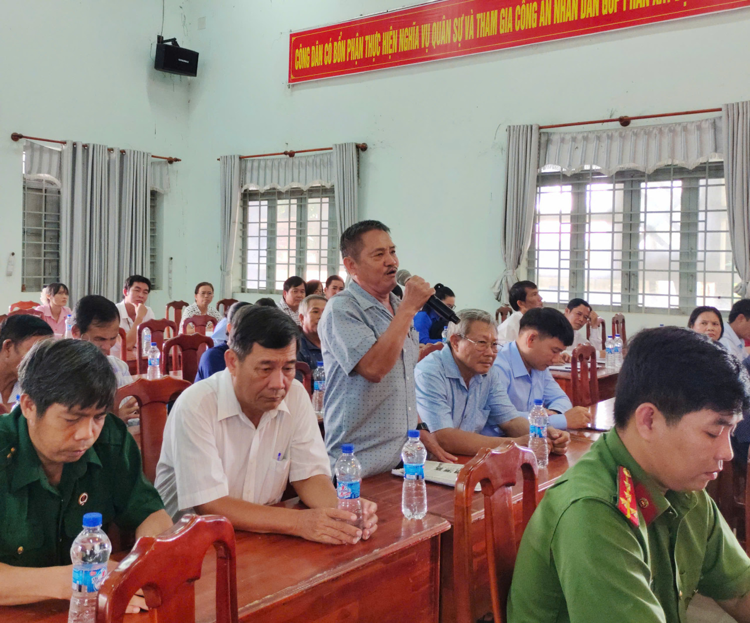 Châu Thành: Đại biểu HĐND tỉnh, huyện tiếp xúc cử tri xã An Cơ và Hảo Đước